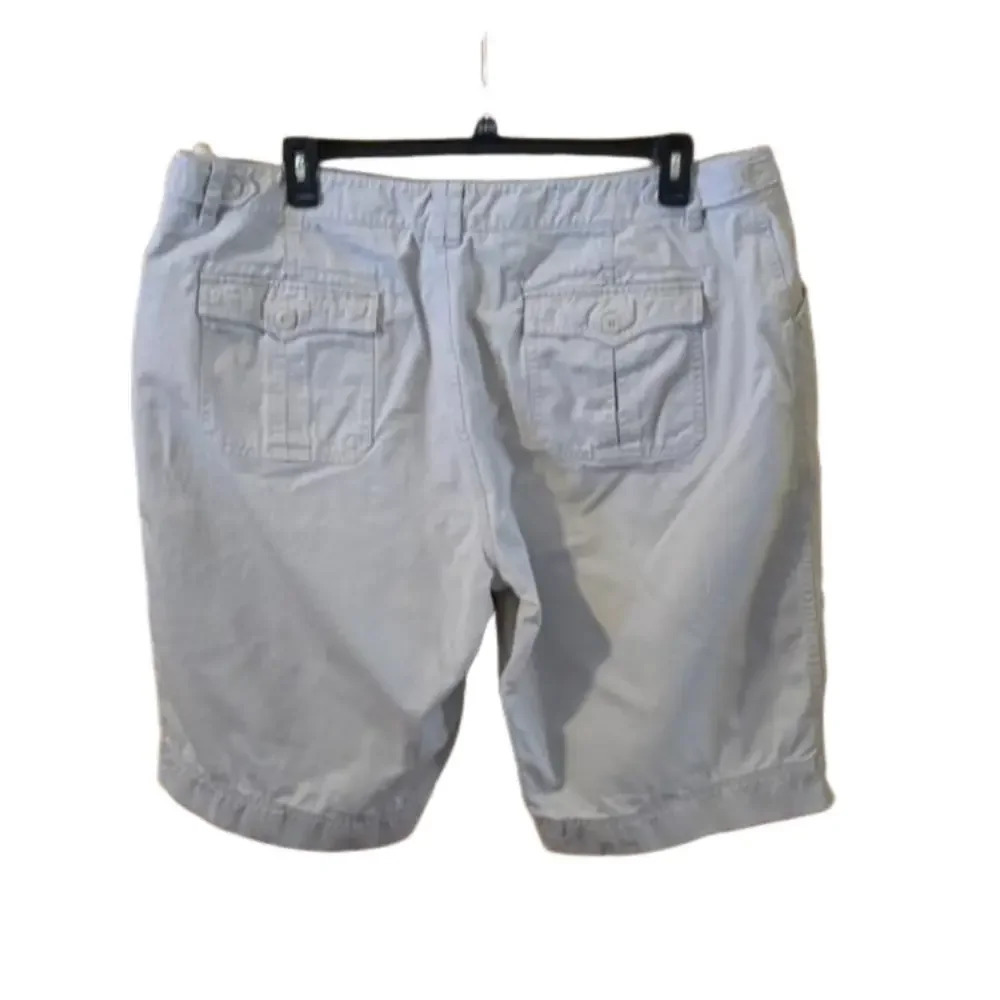 Rafaella Khaki Cotton Shorts 4-Pocket Women's Size 20W - Picture 5 of 12